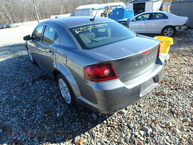 2011 DODGE AVENGER - VIN: 1B3BD4FB5BN624767 - Фото 3