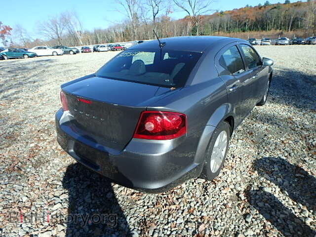 2011 DODGE AVENGER - VIN: 1B3BD4FB5BN624767 - Фото 4