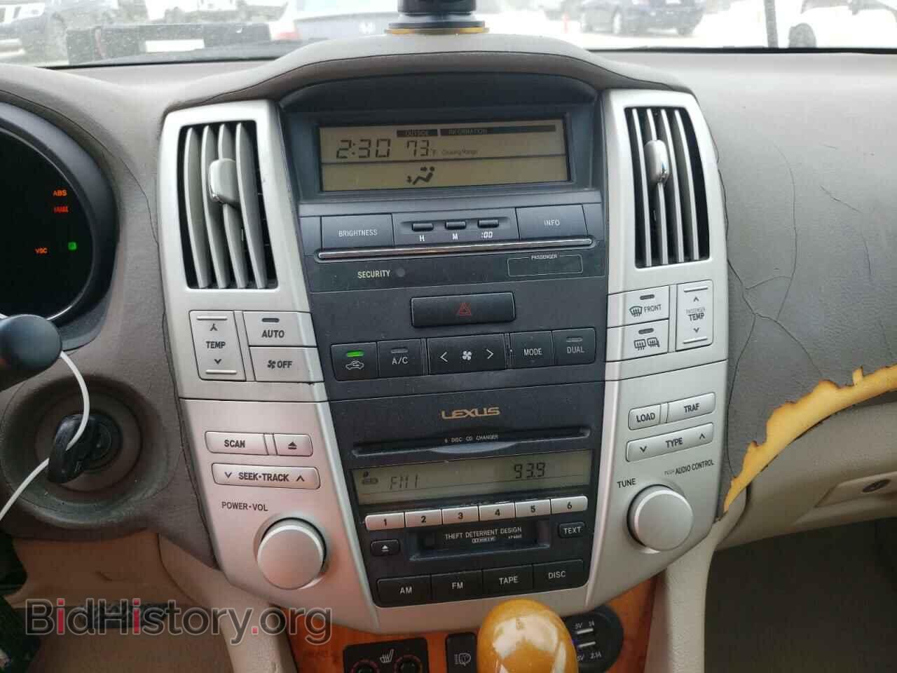 2006 LEXUS RX330 - VIN: 2T2HA31U66C101492 - Фото 9