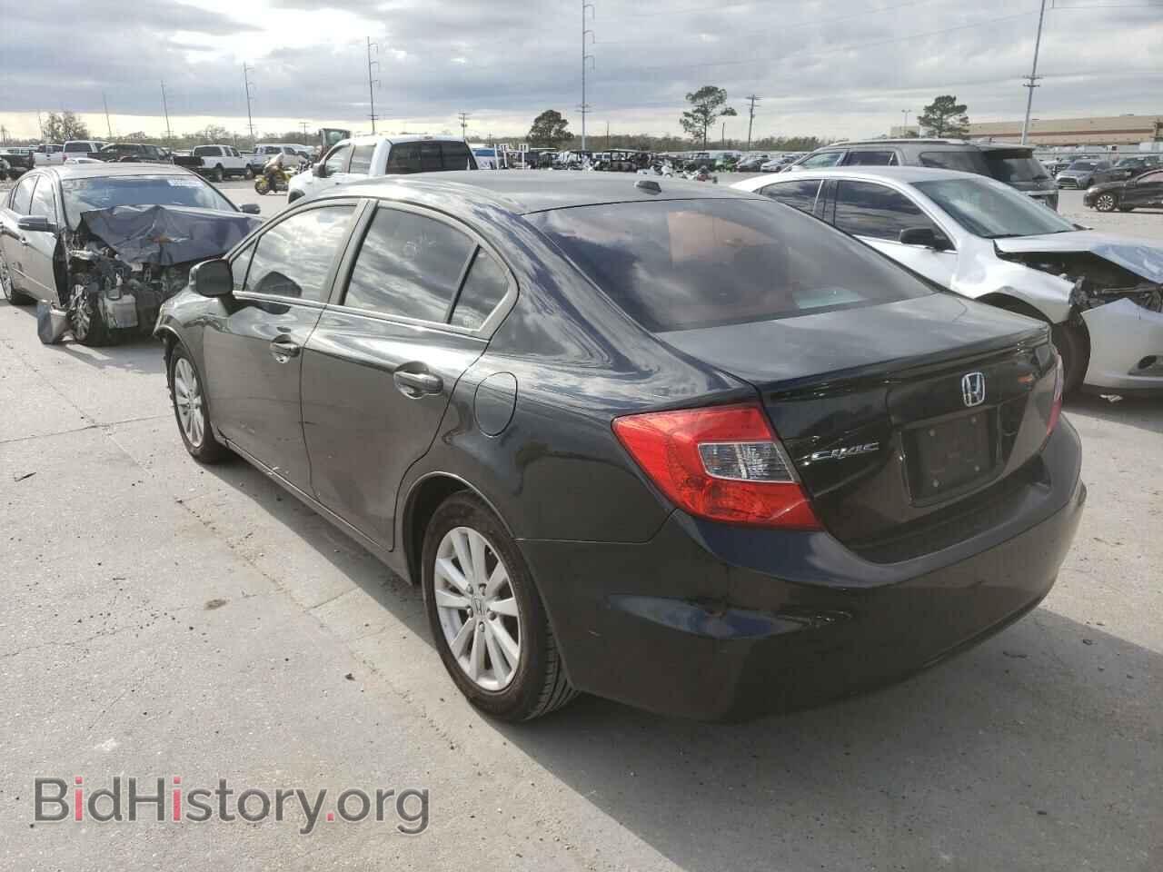 2012 HONDA CIVIC - VIN: 19XFB2F99CE071439 - Фото 3