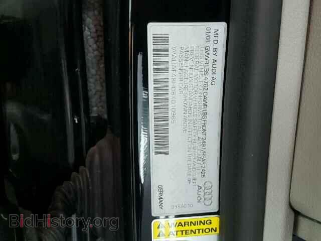 2008 AUDI A4 - VIN: WAUAF48H08K010965 - Photo 10