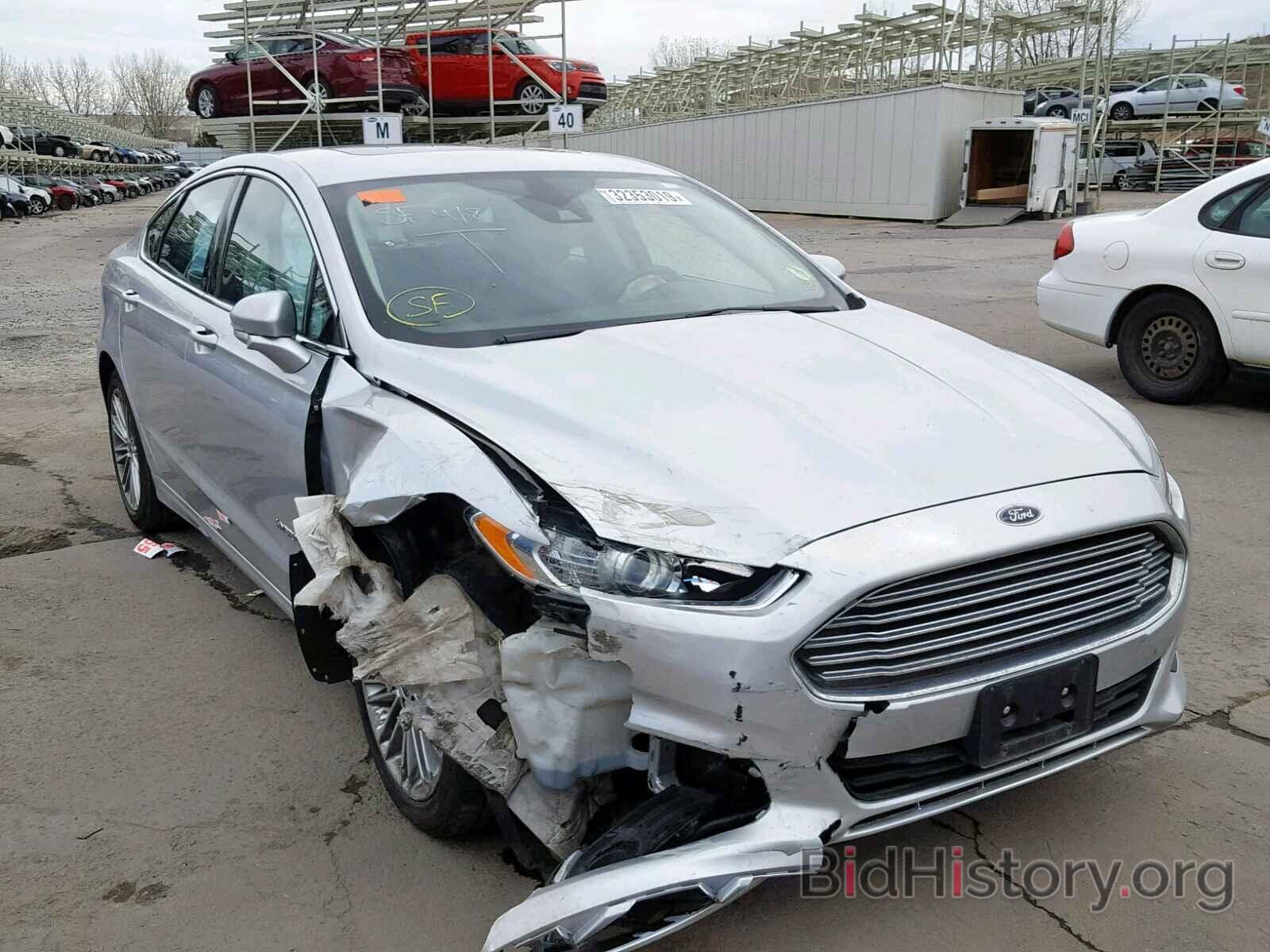 Photo 3FA6P0LUXDR273382 - FORD FUSION SE 2013