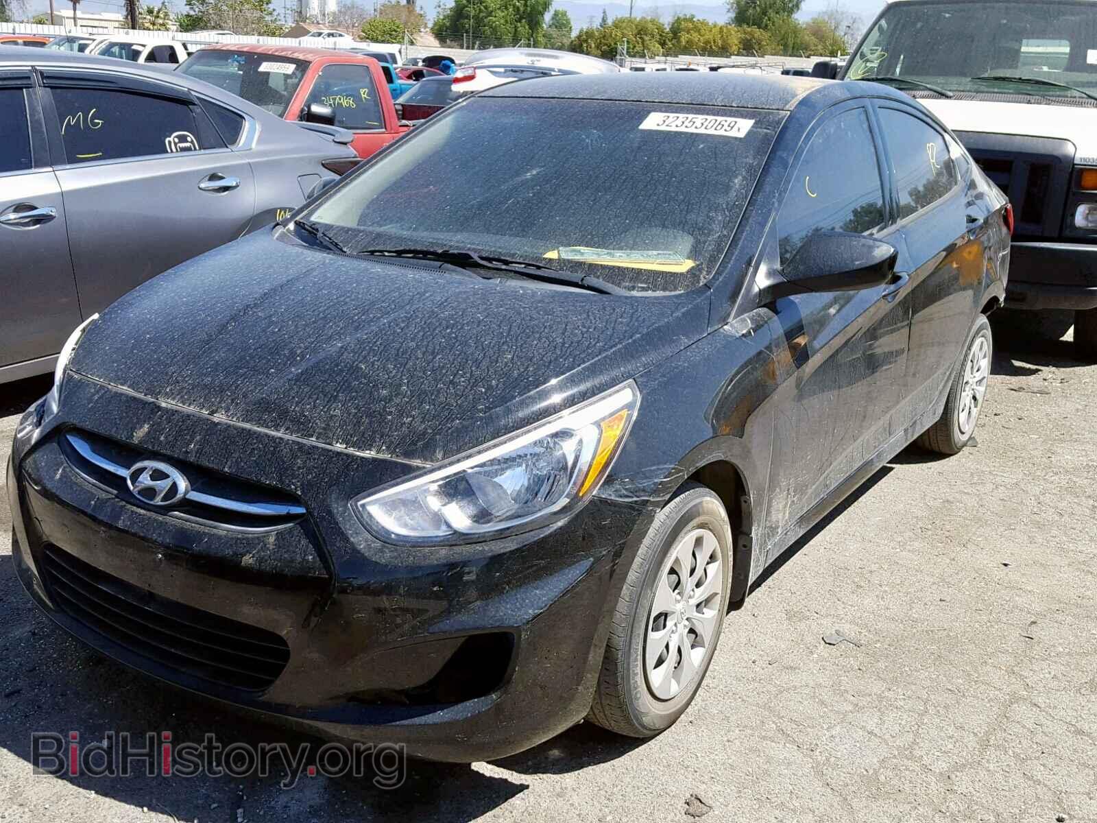 2016 HYUNDAI ACCENT - VIN: KMHCT4AE8GU017911 - Фото 2