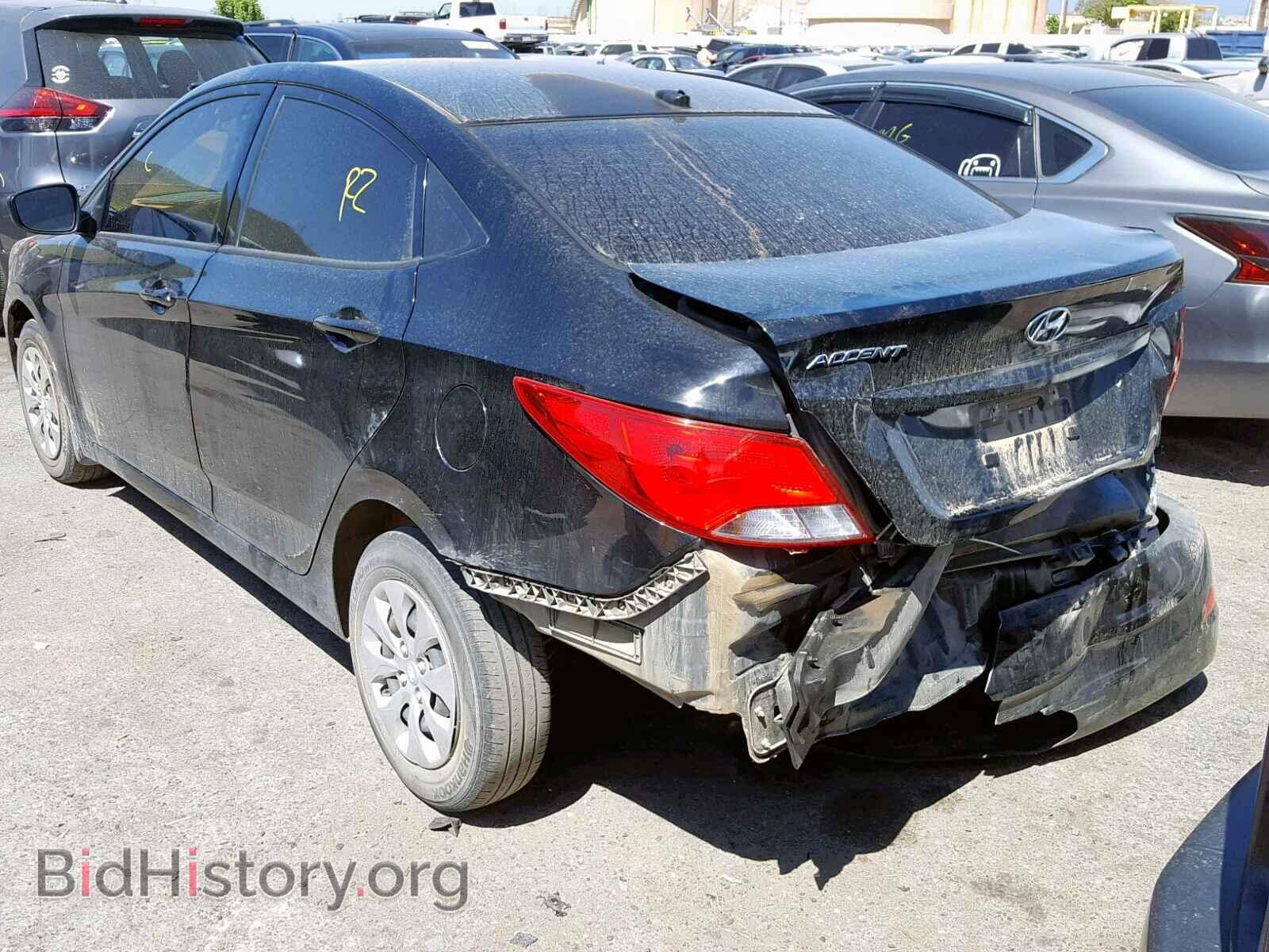 2016 HYUNDAI ACCENT - VIN: KMHCT4AE8GU017911 - Фото 3
