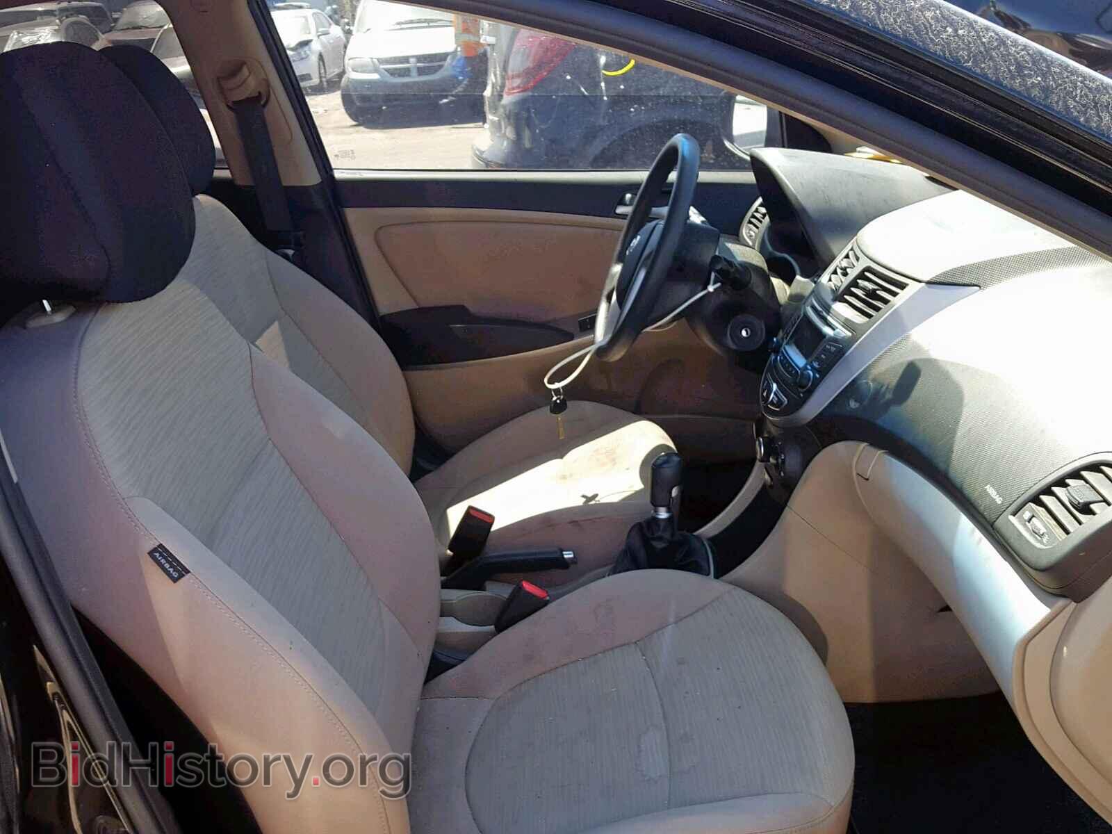 2016 HYUNDAI ACCENT - VIN: KMHCT4AE8GU017911 - Фото 5