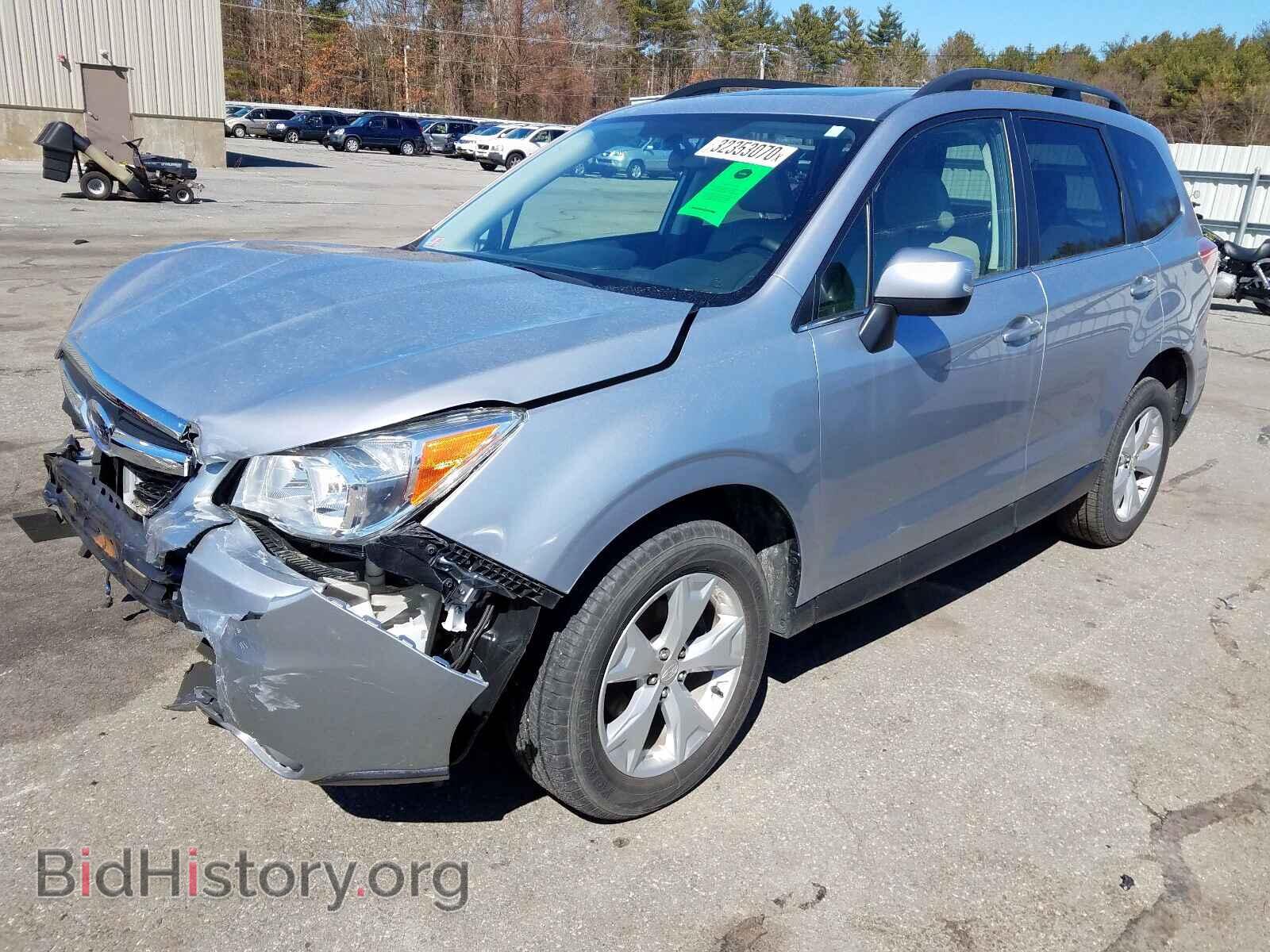 2016 SUBARU FORESTER - VIN: JF2SJAHC0GH515507 - Фото 2