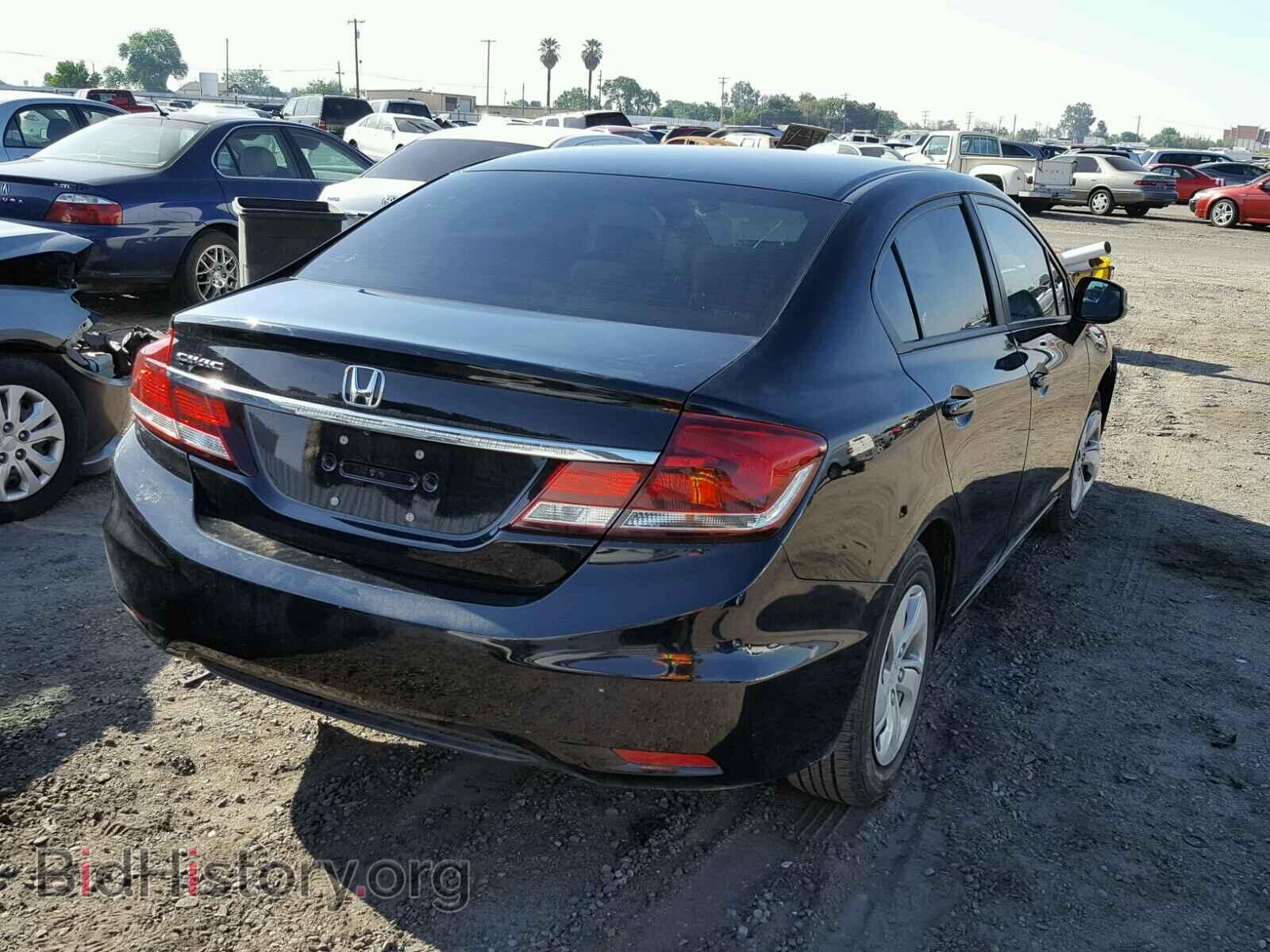 2013 HONDA CIVIC - VIN: 19XFB2F5XDE234064 - Фото 4