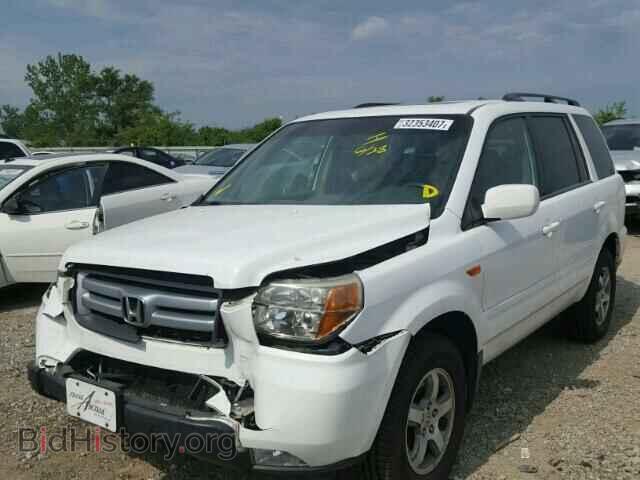 2006 HONDA PILOT - VIN: 2HKYF18616H551906 - Фото 2