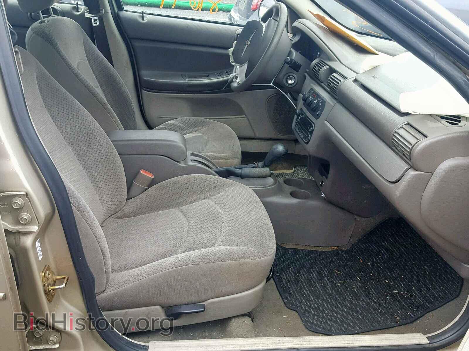 2006 CHRYSLER SEBRING - VIN: 1C3EL46X76N157730 - Фото 5