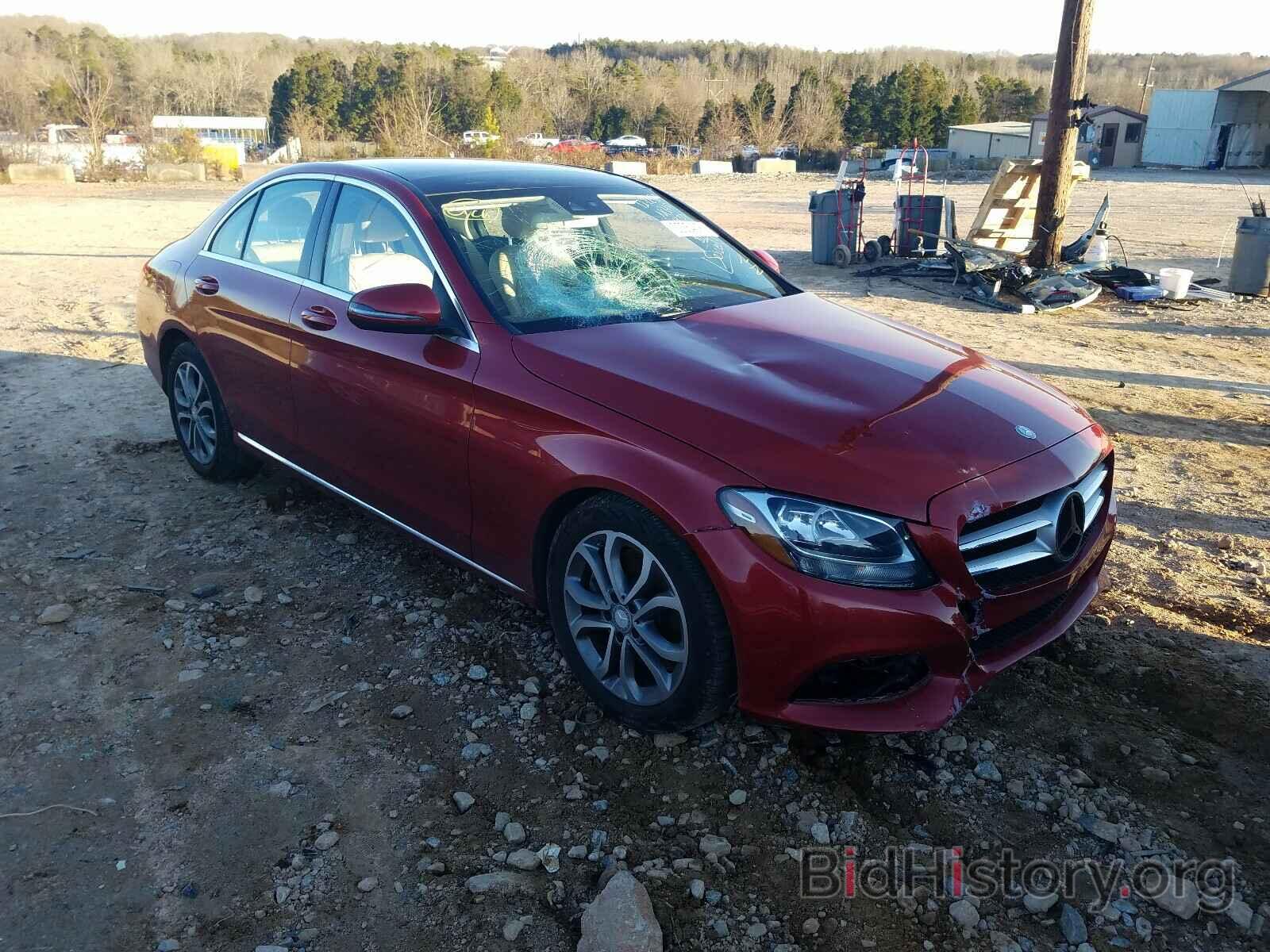 Photo WDDWF4JB0GR144630 - MERCEDES-BENZ C CLASS 2016