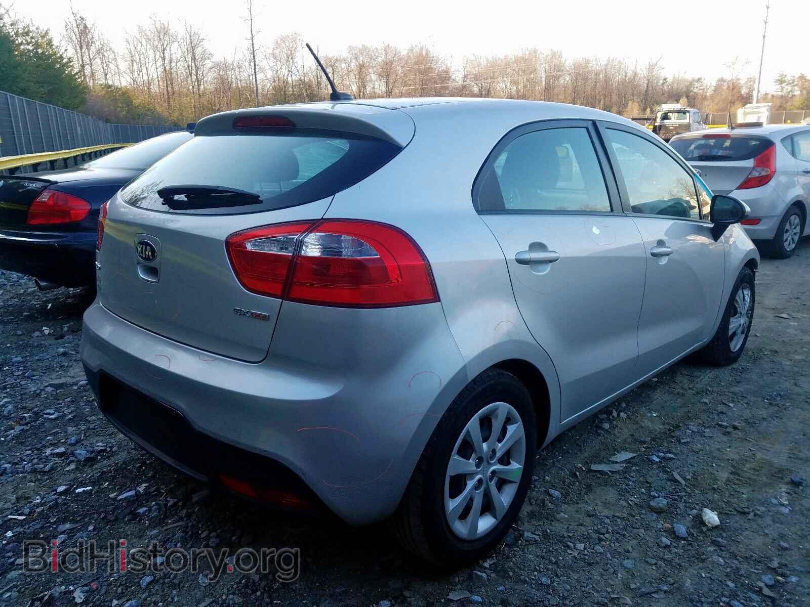 2013 KIA RIO - VIN: KNADN5A3XD6281457 - Фото 4
