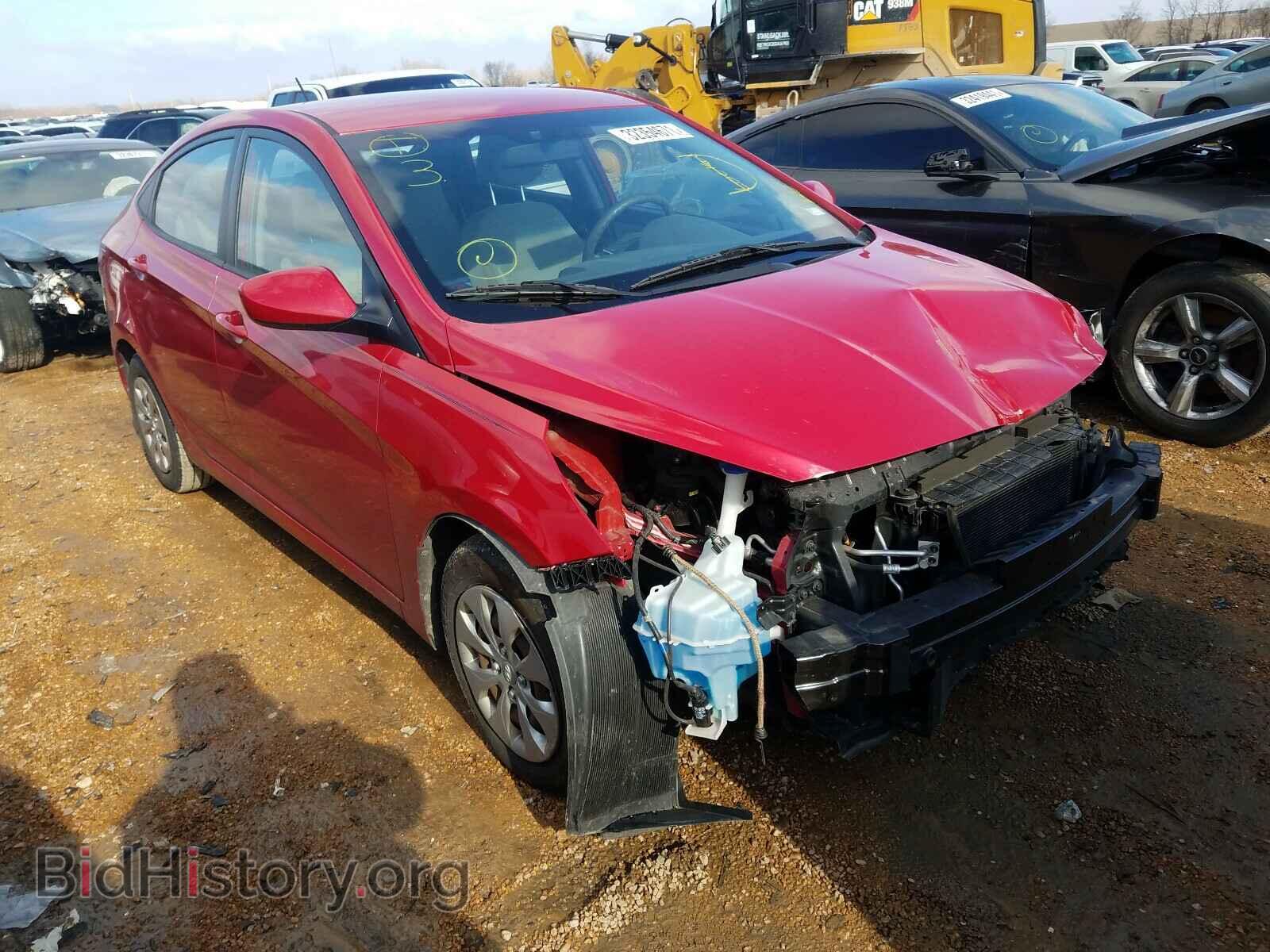 Фотография KMHCT4AE3GU045535 - HYUNDAI ACCENT 2016