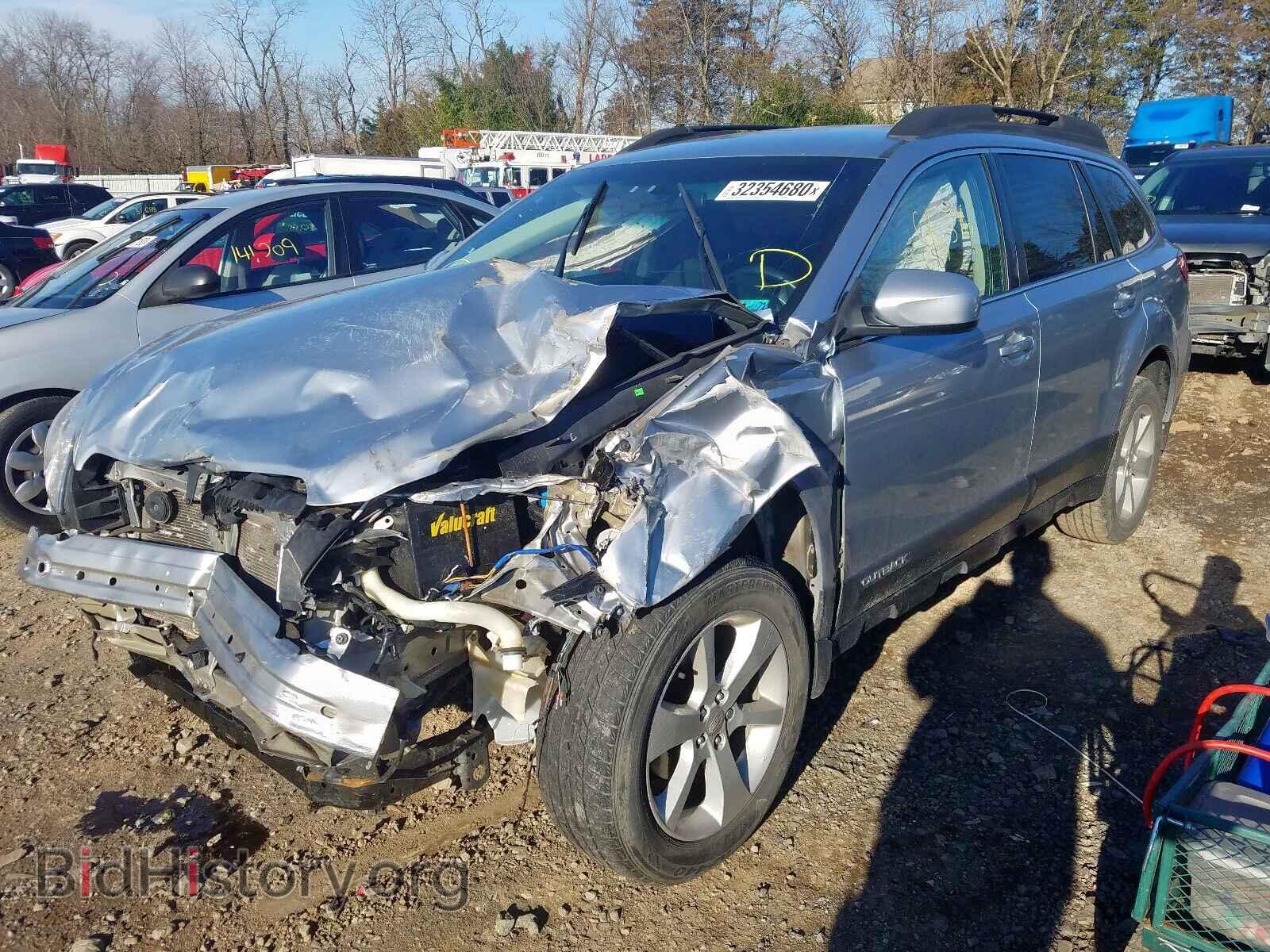 2014 SUBARU OUTBACK - VIN: 4S4BRBCC5E3310243 - Фото 2