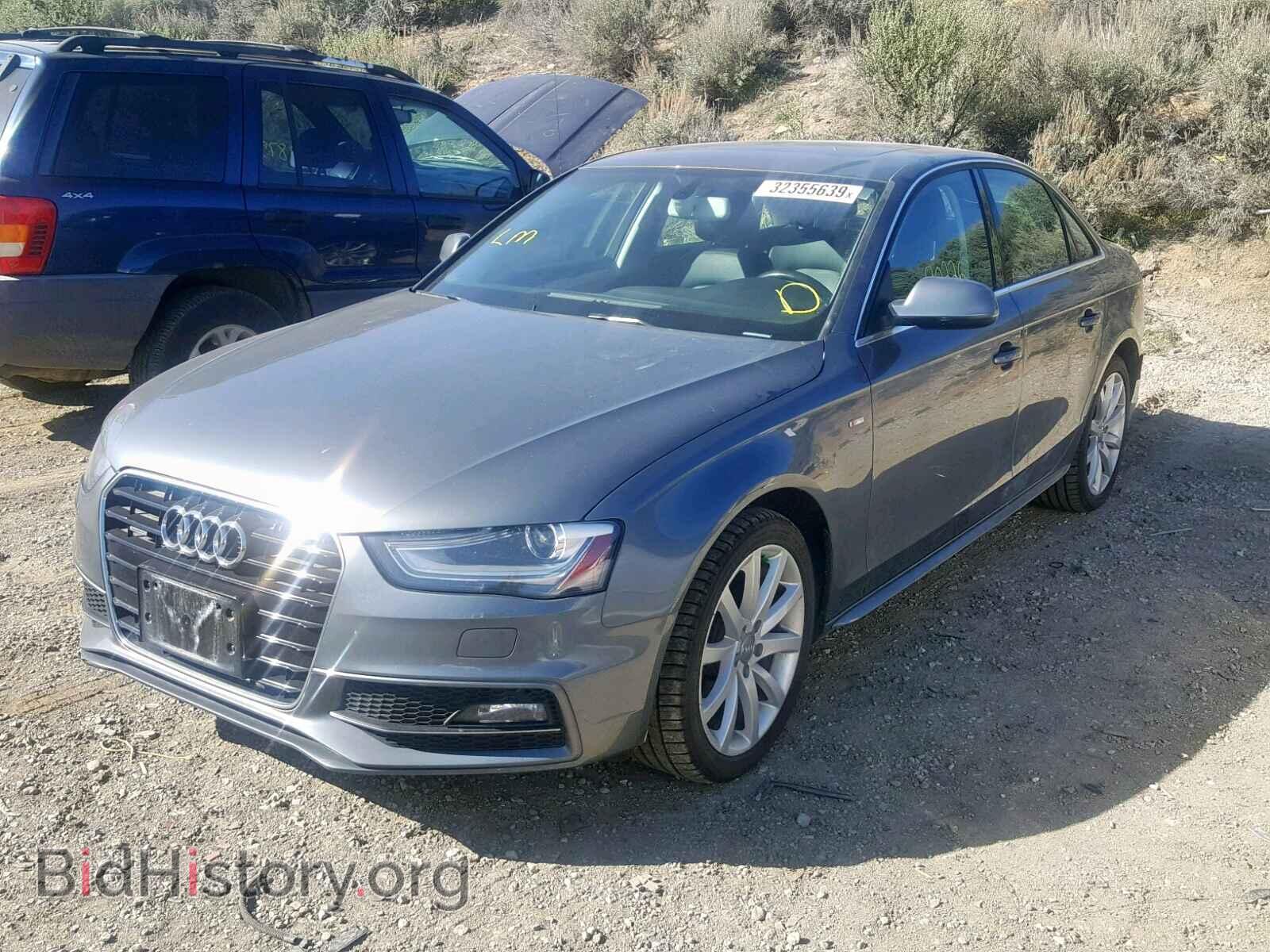 2014 AUDI A4 - VIN: WAUBFAFL4EN037431 - Фото 2