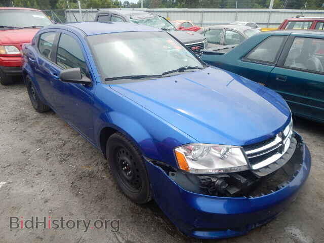 Фотография 1C3CDZAB1CN220524 - DODGE AVENGER 2012