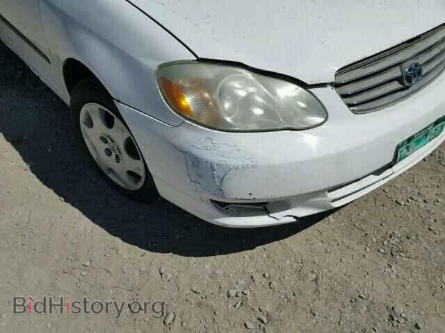 2003 TOYOTA COROLLA - VIN: 2T1BR32E53C034776 - Фото 9