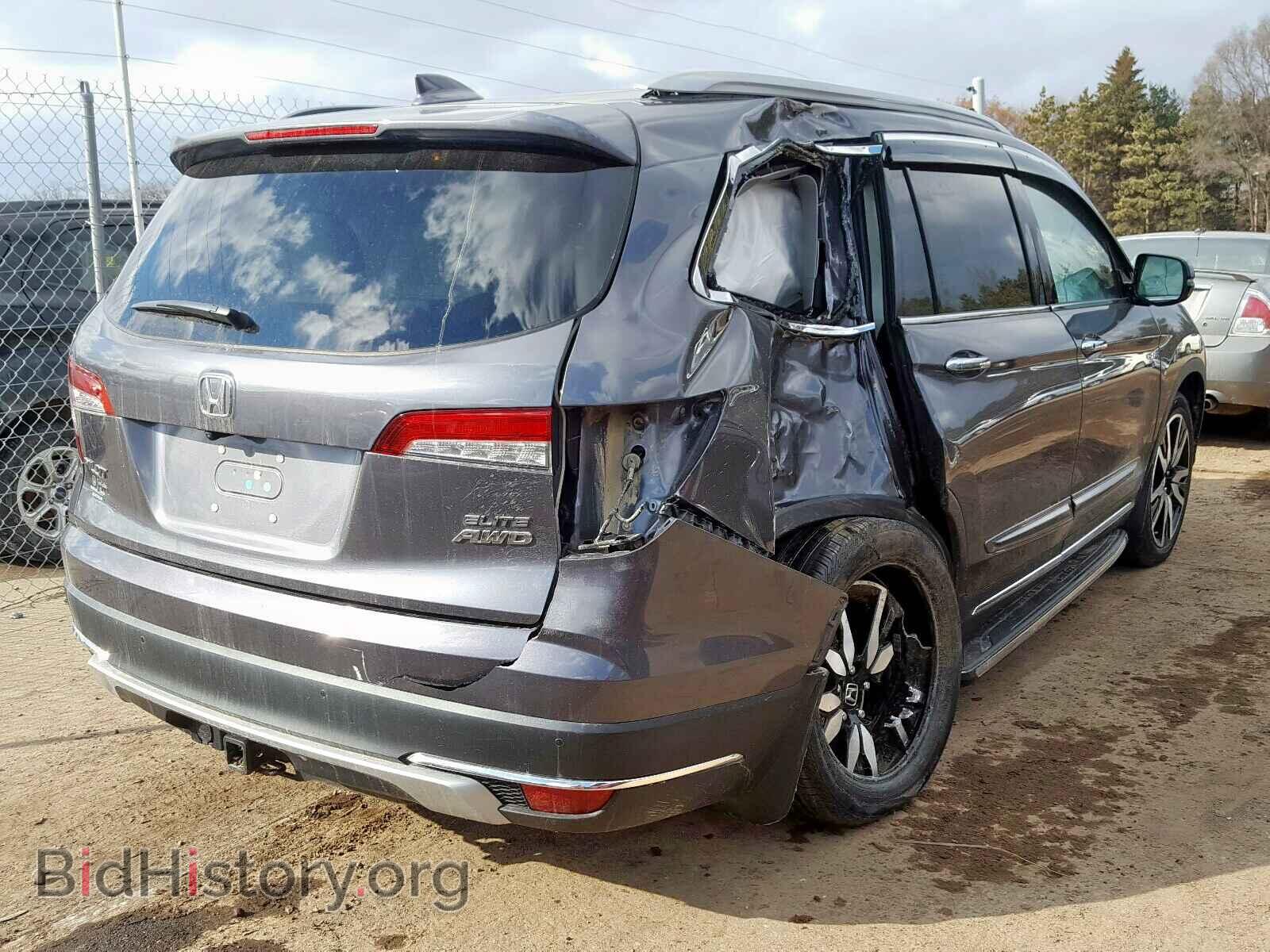 2019 HONDA PILOT - VIN: 5FNYF6H00KB002814 - Фото 4