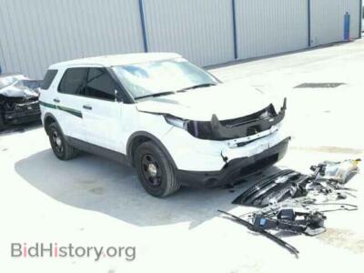 2013 Ford EXPLORER Explorer P, white — VIN 1FM5K8AR5DGC53769, Copart