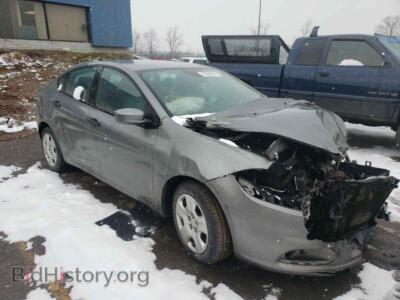 2013 Dodge DART Dart SE, серый — VIN 1C3CDFAA2DD119599, Copart