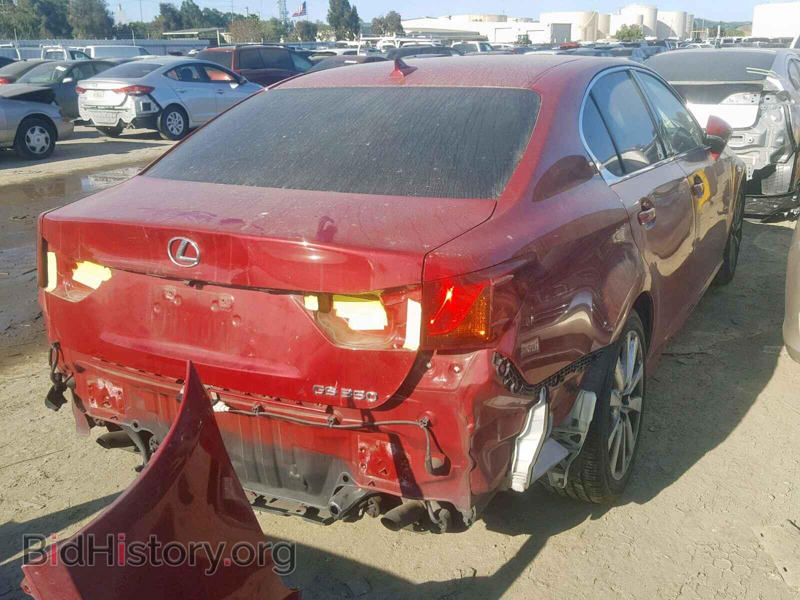 2013 LEXUS GS350 - VIN: JTHBE1BL7D5006070 - Фото 4