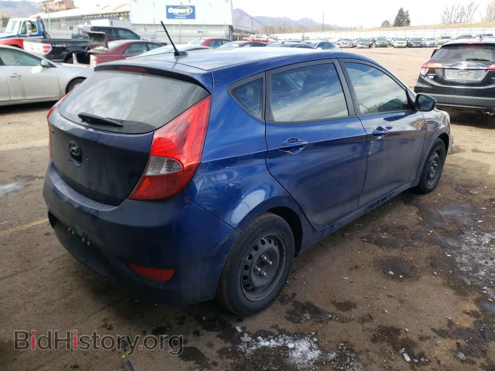 2017 HYUNDAI ACCENT - VIN: KMHCT5AE4HU301012 - Фото 4