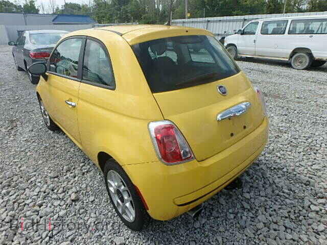 2012 FIAT 500 - VIN: 3C3CFFAR3CT140518 - Фото 3