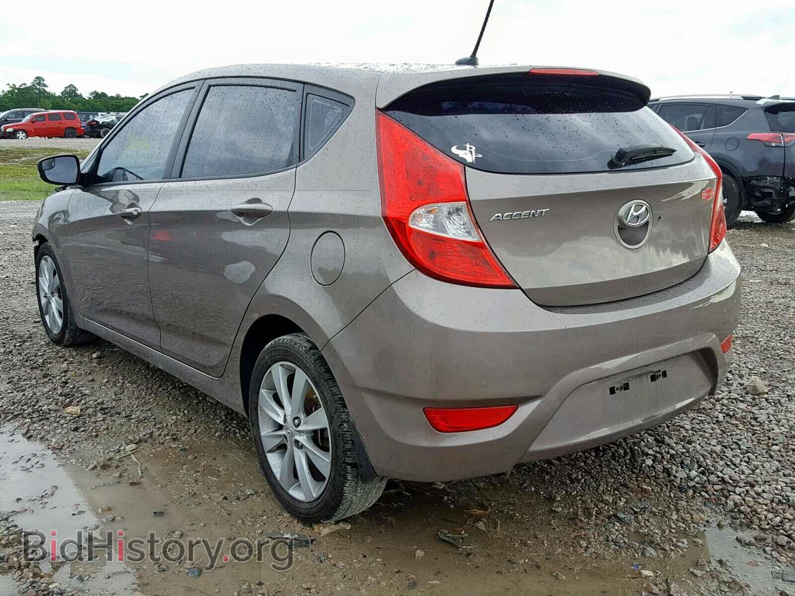 2014 HYUNDAI ACCENT - VIN: KMHCU5AE6EU152658 - Фото 3
