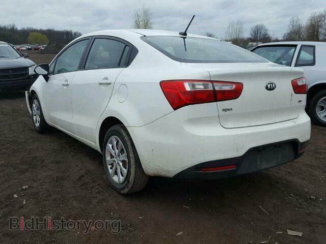 2014 KIA RIO - VIN: KNADM4A30E6418484 - Фото 3