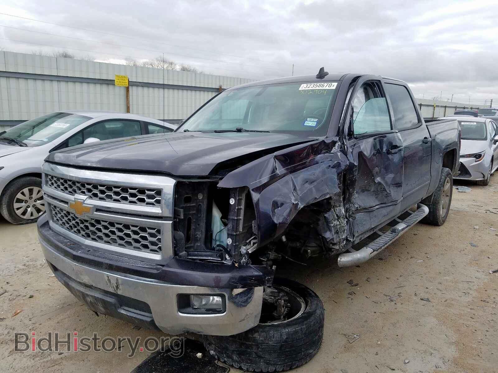 2015 CHEVROLET SILVERADO - VIN: 3GCPCREC5FG302904 - Фото 2
