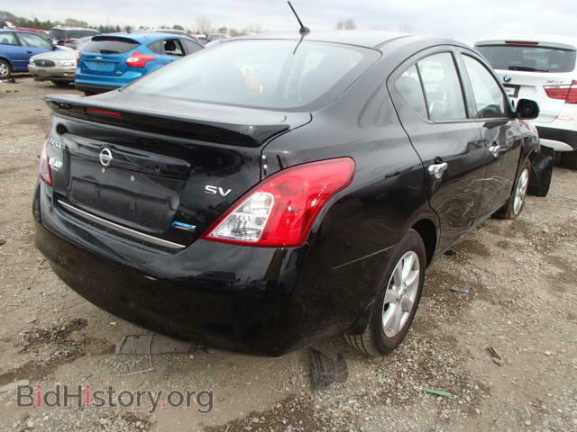 2014 NISSAN VERSA - VIN: 3N1CN7AP7EL846609 - Фото 4