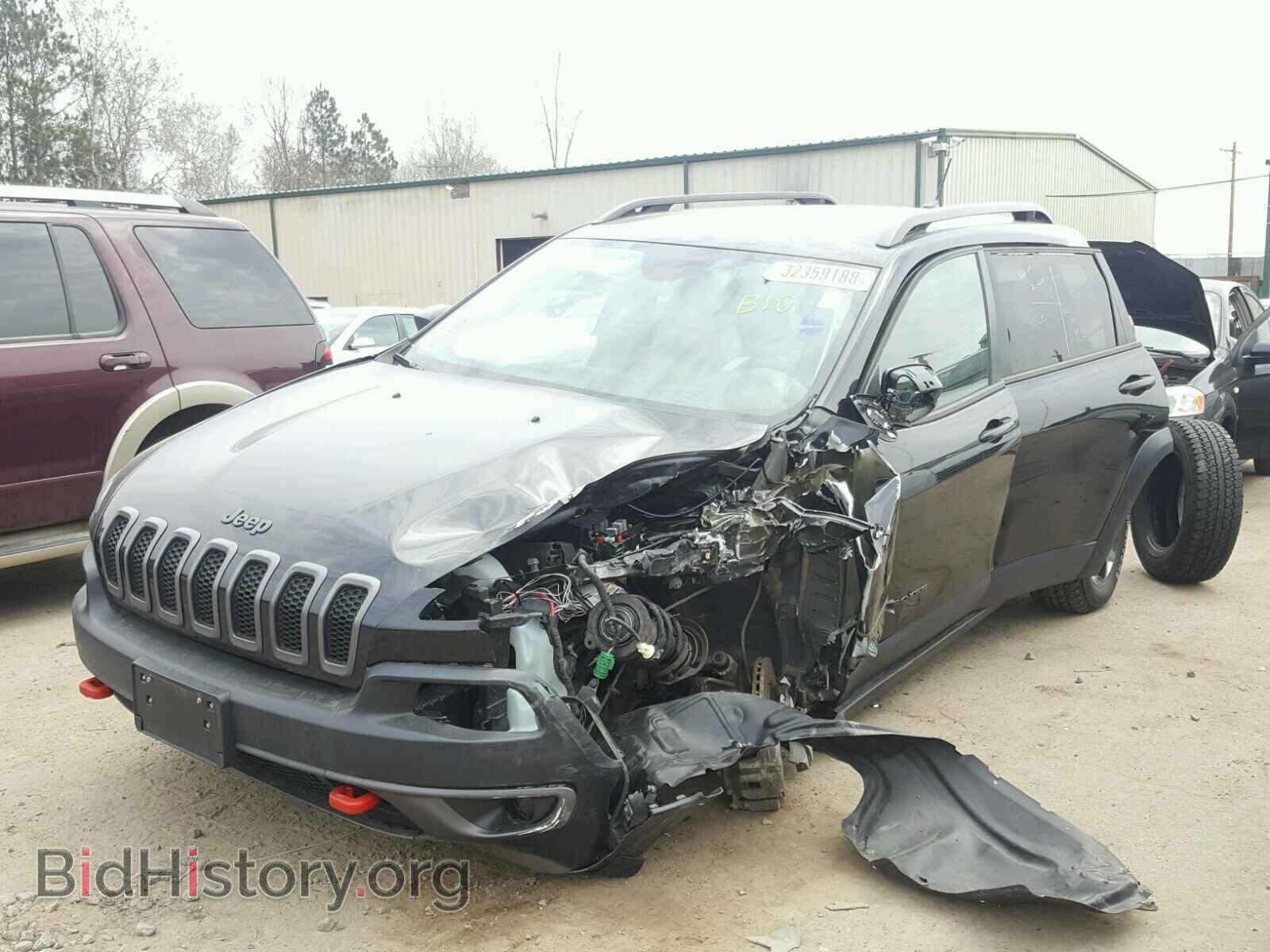 2015 JEEP CHEROKEE - VIN: 1C4PJMBS3FW654367 - Фото 2