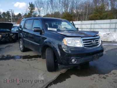 2014 Honda PILOT Pilot Tour, black — VIN 5FNYF4H98EB055851, Copart