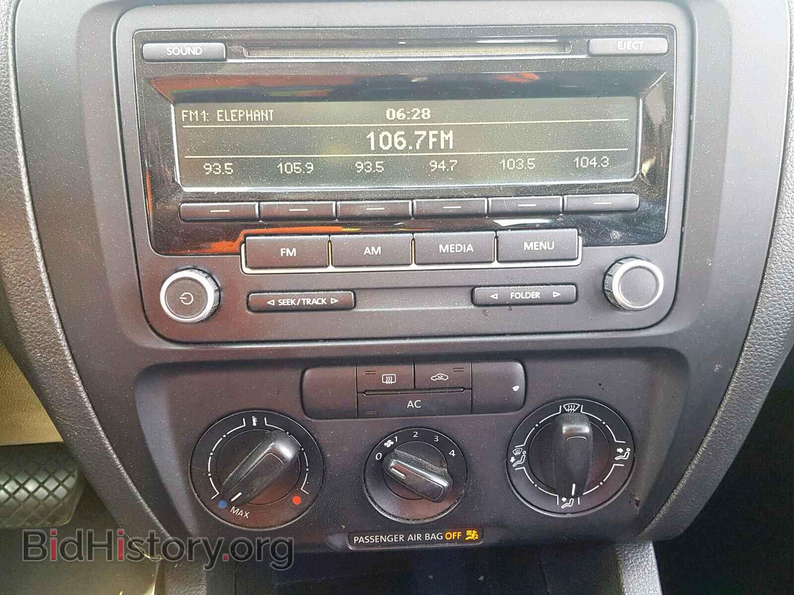 2012 VOLKSWAGEN JETTA - VIN: 3VW2K7AJ6CM384397 - Фото 9