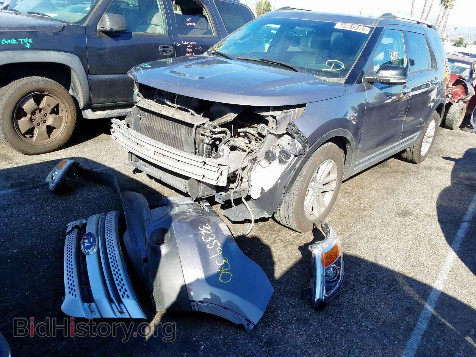 2014 FORD EXPLORER - VIN: 1FM5K7D86EGA03701 - Photo 2