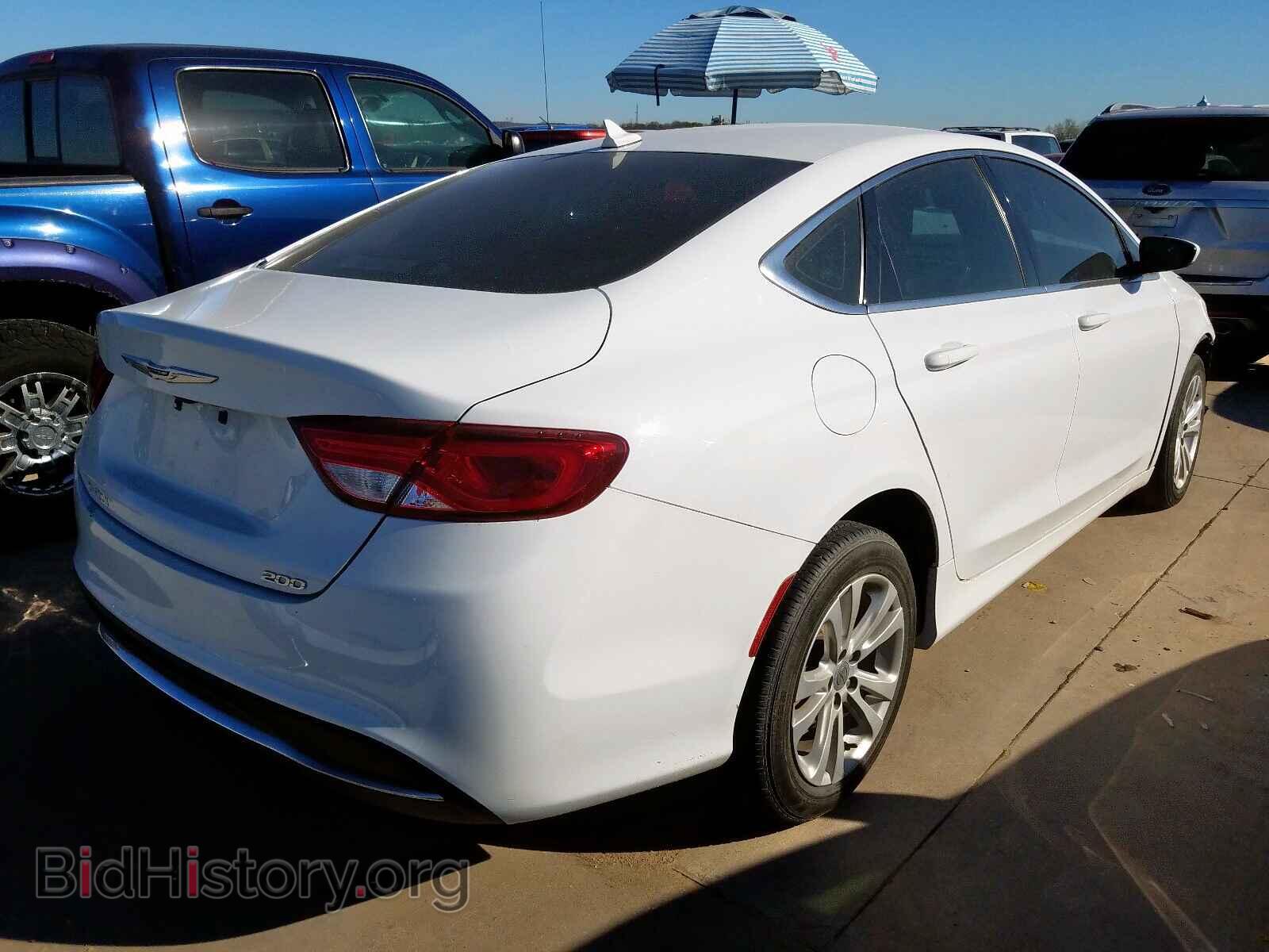 2017 CHRYSLER 200 - VIN: 1C3CCCAB7HN507888 - Фото 4