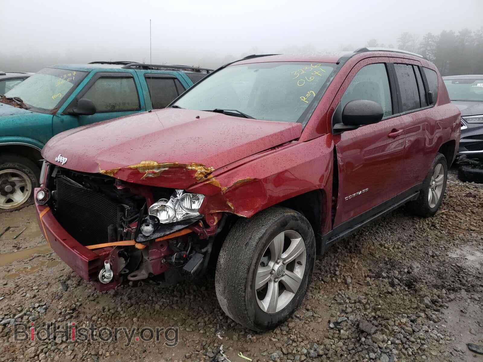 2014 JEEP COMPASS - VIN: 1C4NJCBB2ED648037 - Фото 2