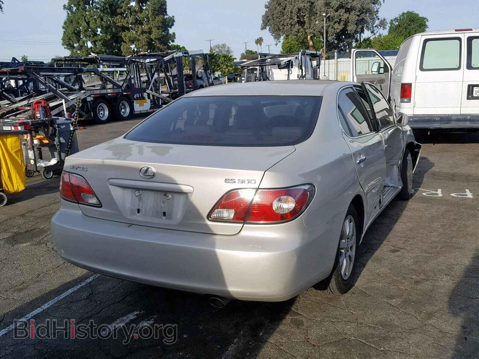 2003 LEXUS ES300 - VIN: JTHBF30GX30119182 - Фото 4