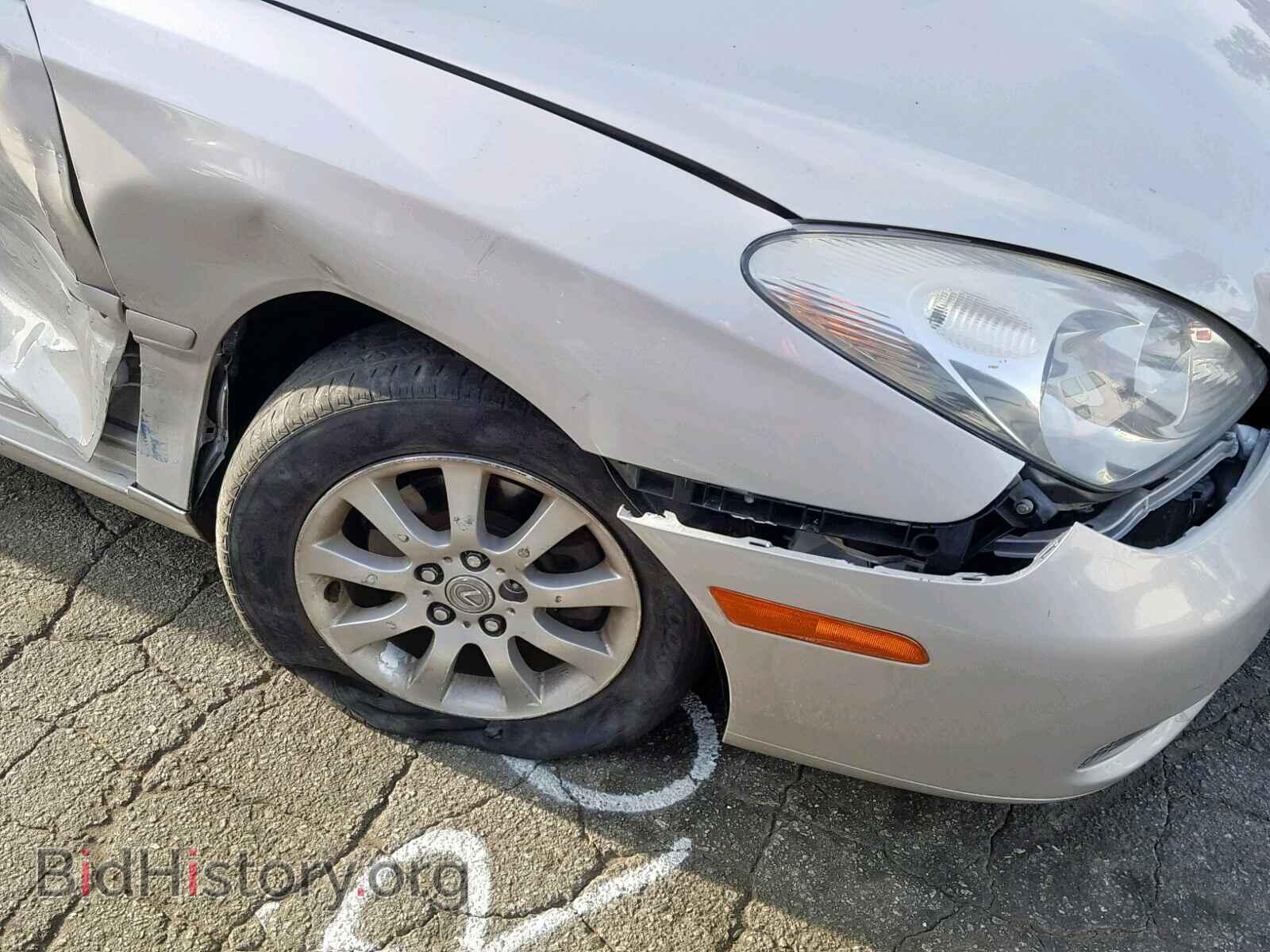 2003 LEXUS ES300 - VIN: JTHBF30GX30119182 - Фото 9