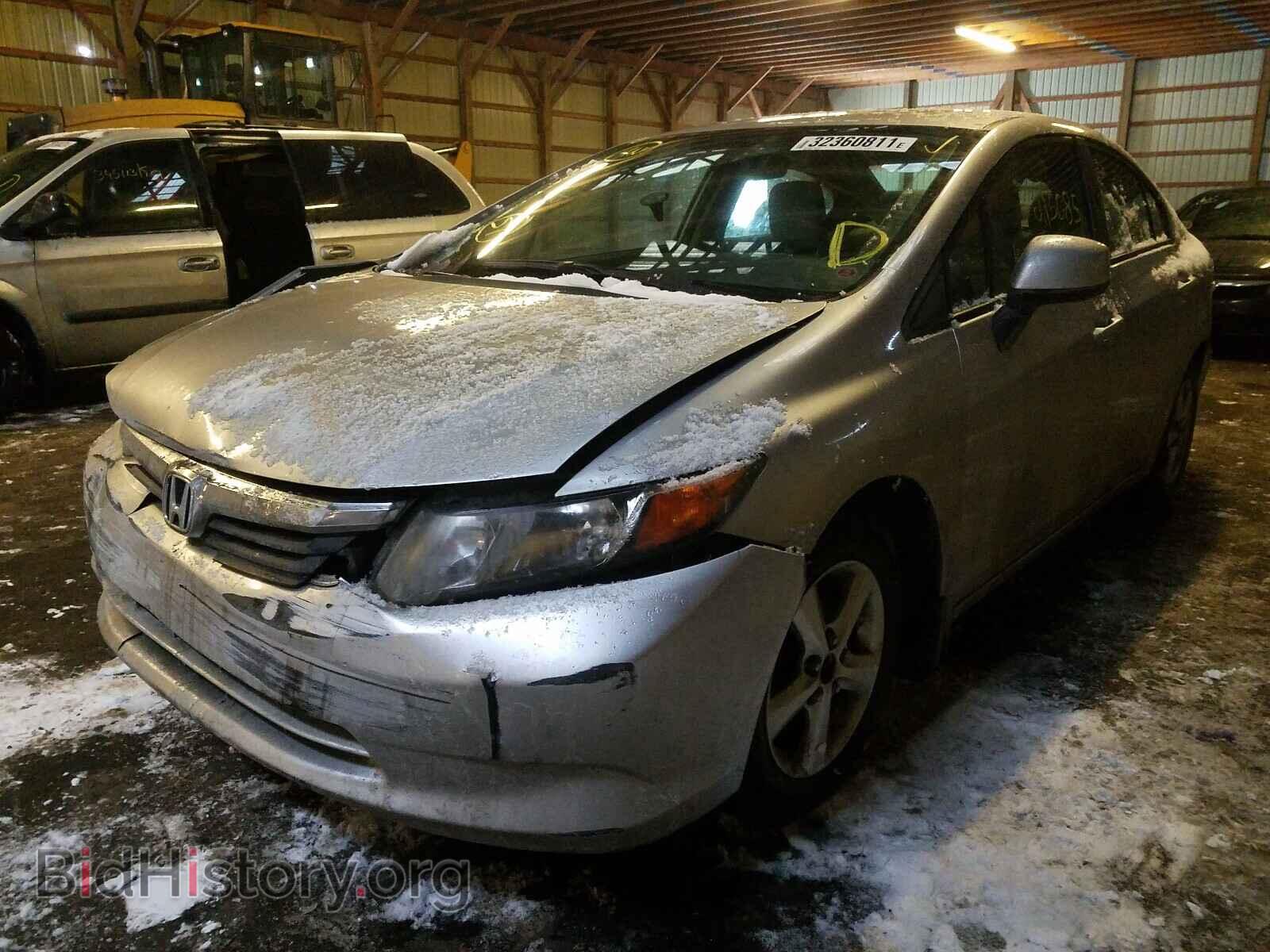2012 HONDA CIVIC - VIN: 2HGFB2F49CH112596 - Фото 2