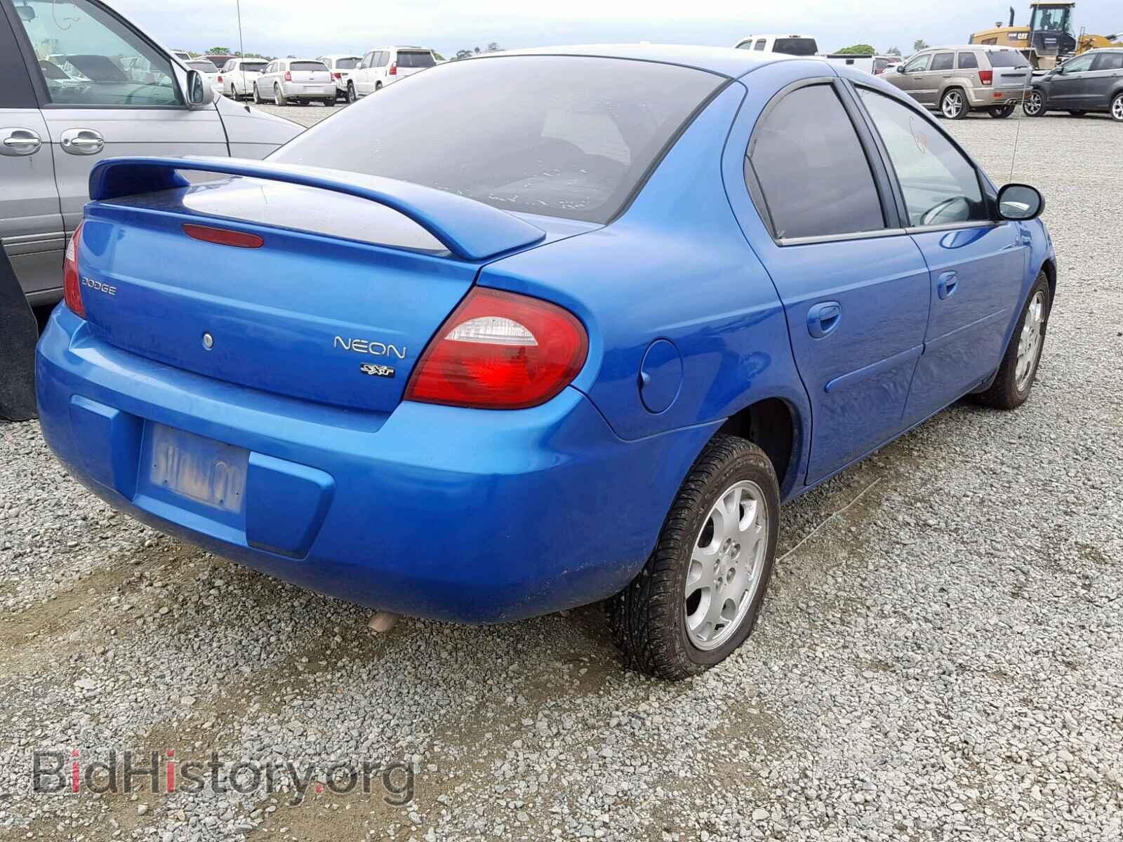 2005 DODGE NEON - VIN: 1B3ES56C35D106569 - Фото 4