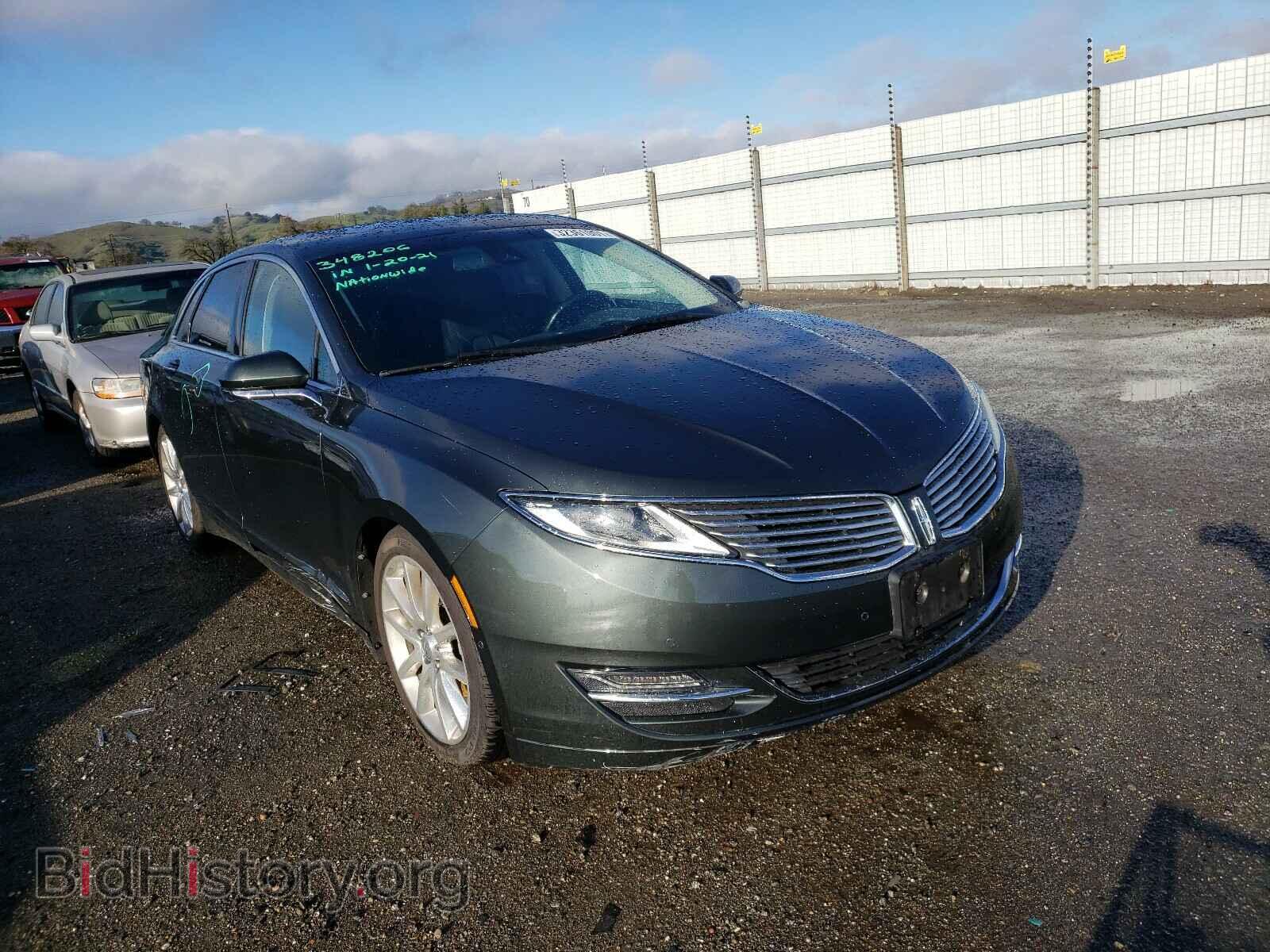 Фотография 3LN6L2JK2FR604537 - LINCOLN MKZ 2015
