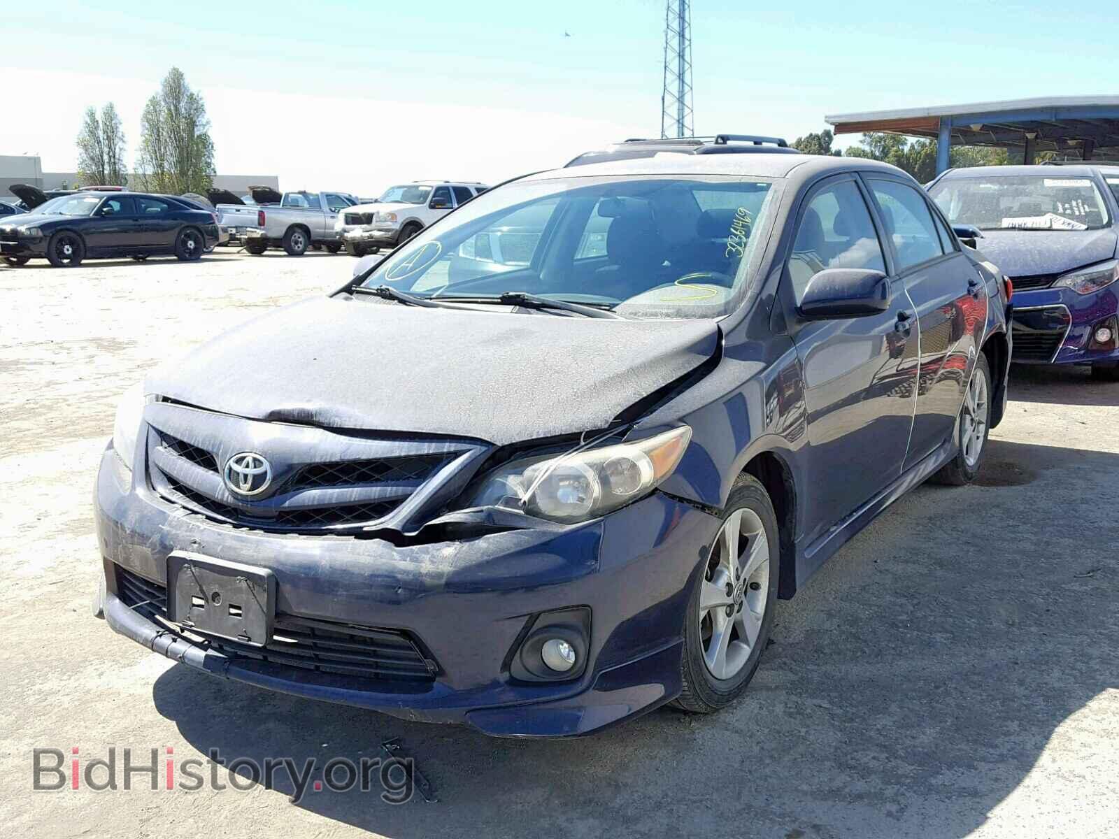 2011 TOYOTA COROLLA BA - VIN: 2T1BU4EE4BC562680 - Фото 2
