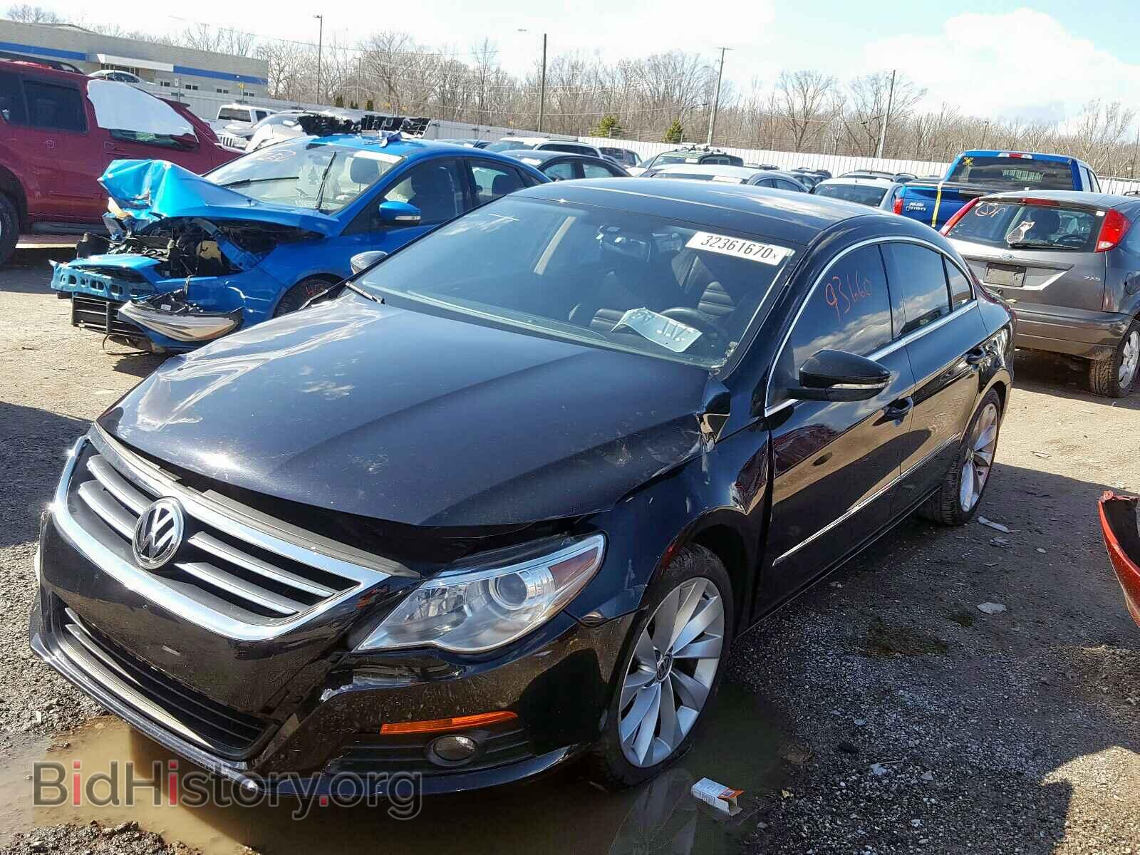 2012 VOLKSWAGEN CC - VIN: WVWHN7AN0CE517183 - Фото 2