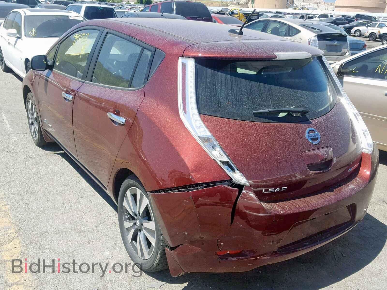 2017 NISSAN LEAF - VIN: 1N4BZ0CP9HC303379 - Фото 3