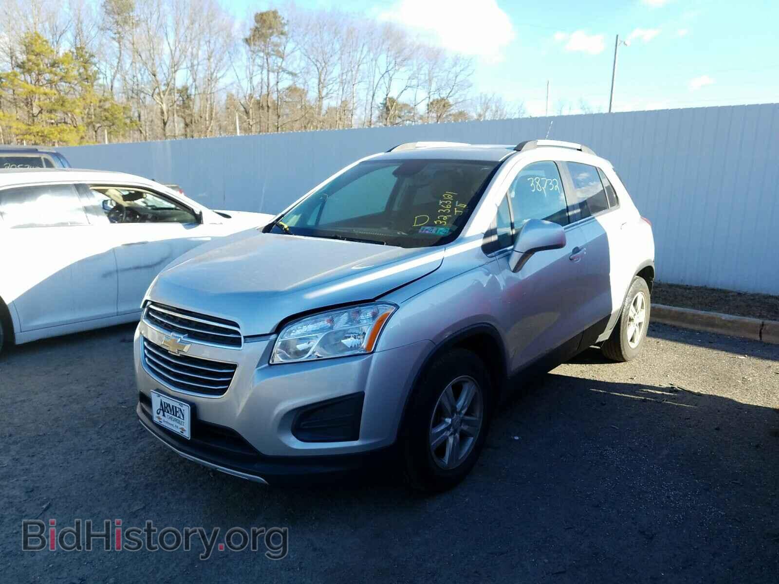 2016 CHEVROLET TRAX - VIN: KL7CJLSB2GB510128 - Фото 2