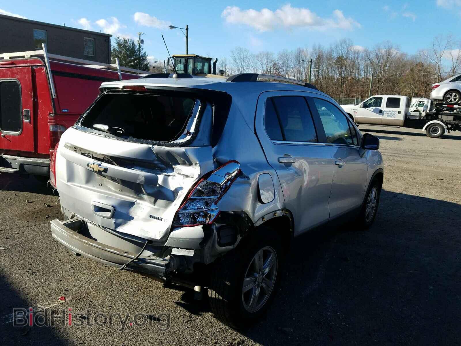 2016 CHEVROLET TRAX - VIN: KL7CJLSB2GB510128 - Фото 4