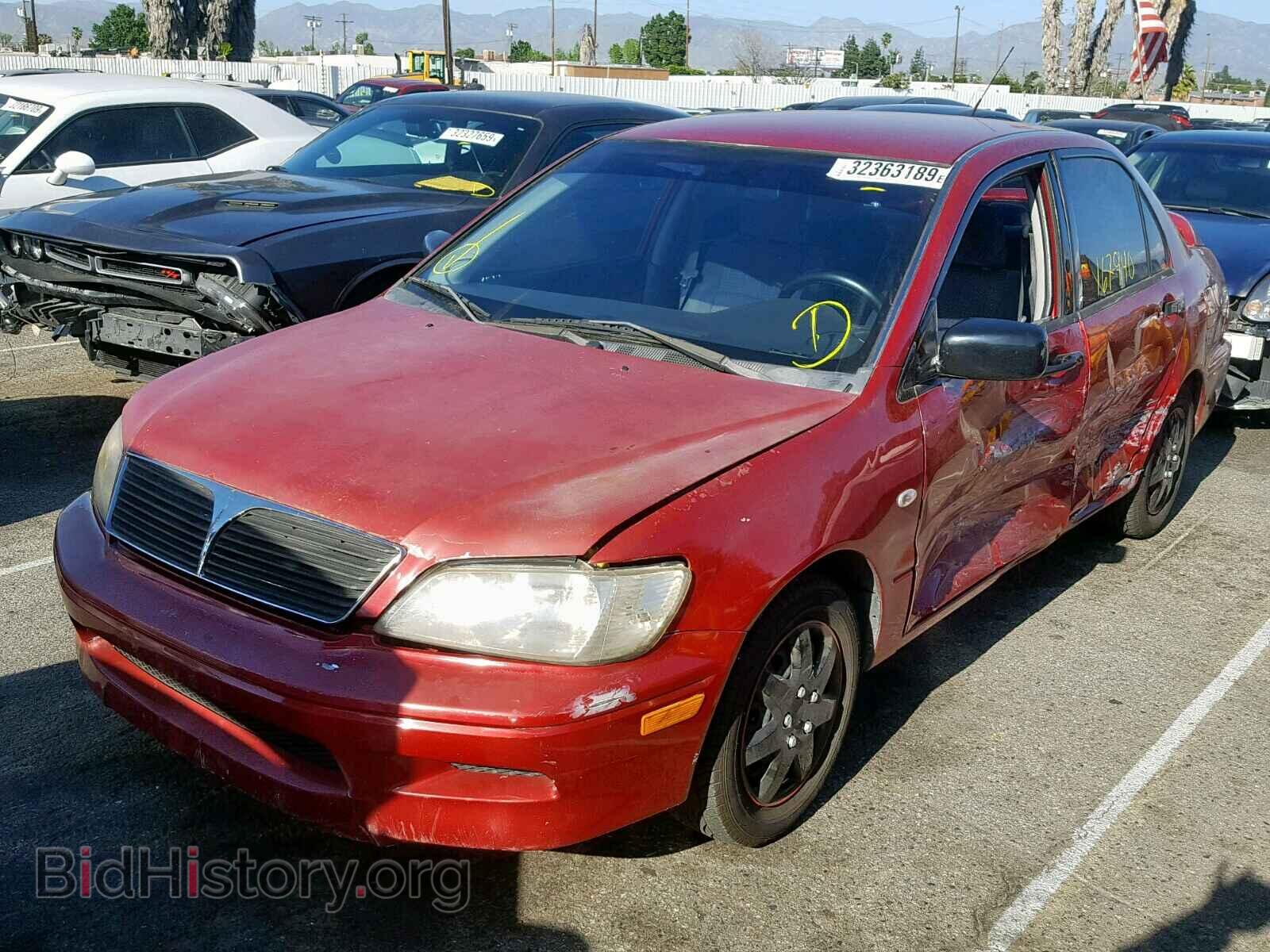 2003 MITSUBISHI LANCER - VIN: JA3AJ26E23U071356 - Фото 2
