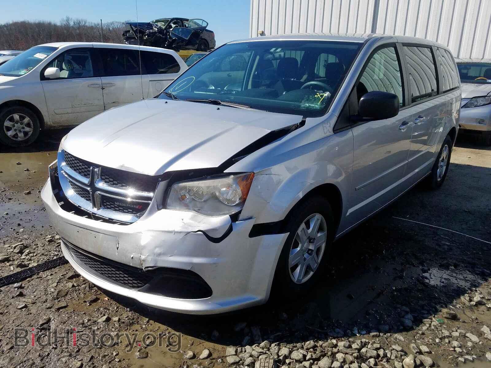2012 DODGE CARAVAN - VIN: 2C4RDGBG0CR386072 - Фото 2