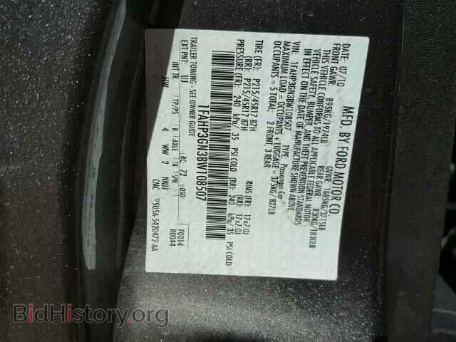 2011 FORD FOCUS - VIN: 1FAHP3GN3BW108507 - Фото 10