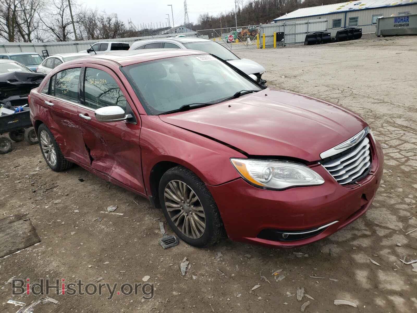 Фотография 1C3CCBCB1CN108006 - CHRYSLER 200 2012